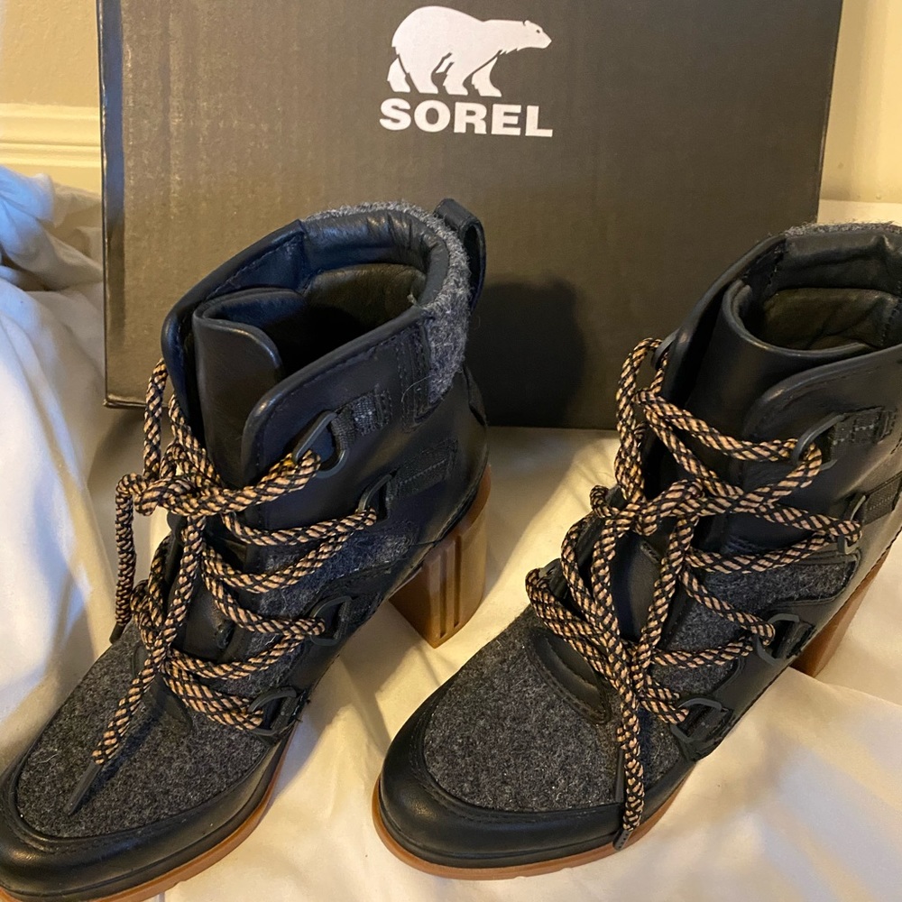 Sorel Blake Lace heeled boots